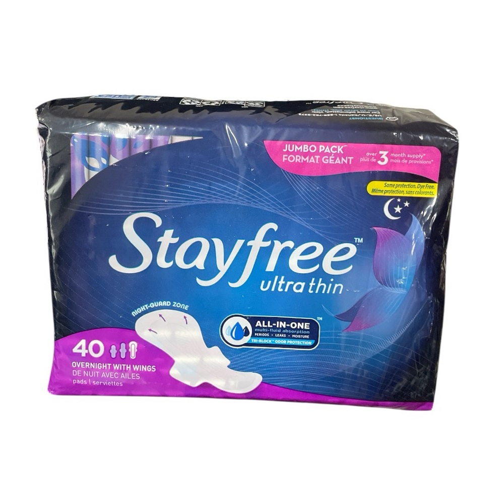 Stayfree Maxi Ultra Thin Pads All In One With Wings